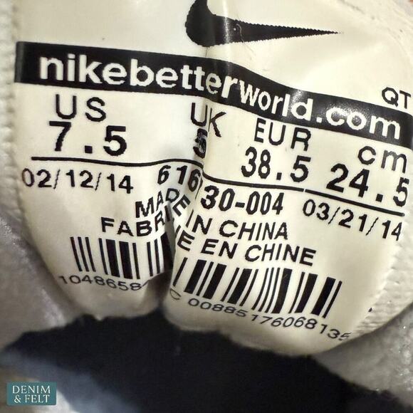 Nike Air Max 90 Essential Pure Platinum Orange Running Shoes Women’s 7.5 - Picture 16 of 16